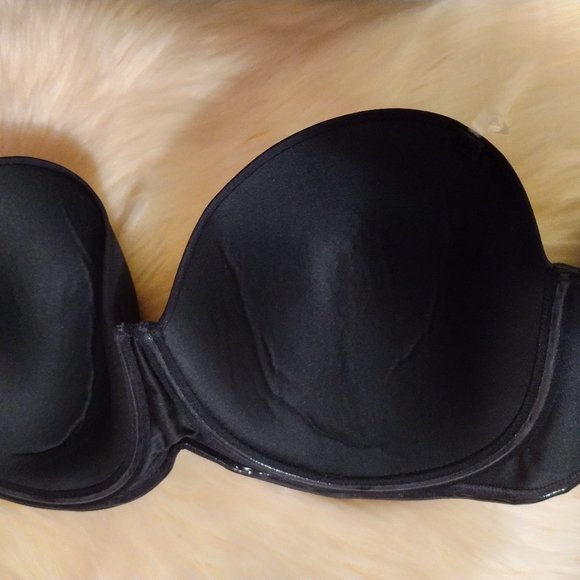 Vanity Fair (44C) Beauty Back Strapless Full Figure Underwire Bra 74380 - Picture 4 of 7